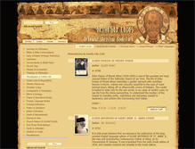 Tablet Screenshot of orthodoxlogos.com